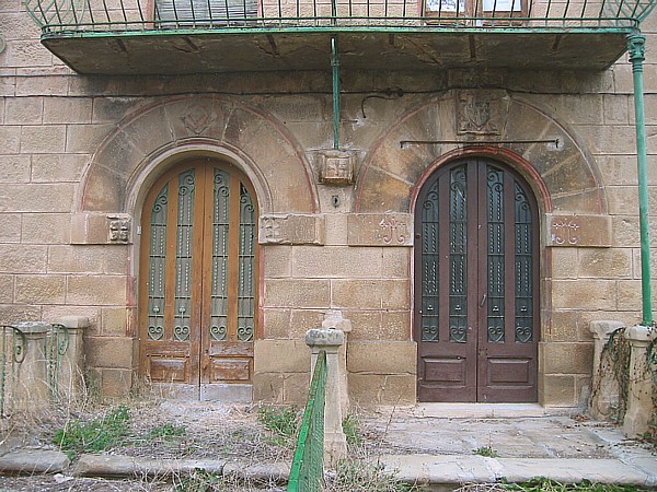 Casa La Rosaleda, entrada